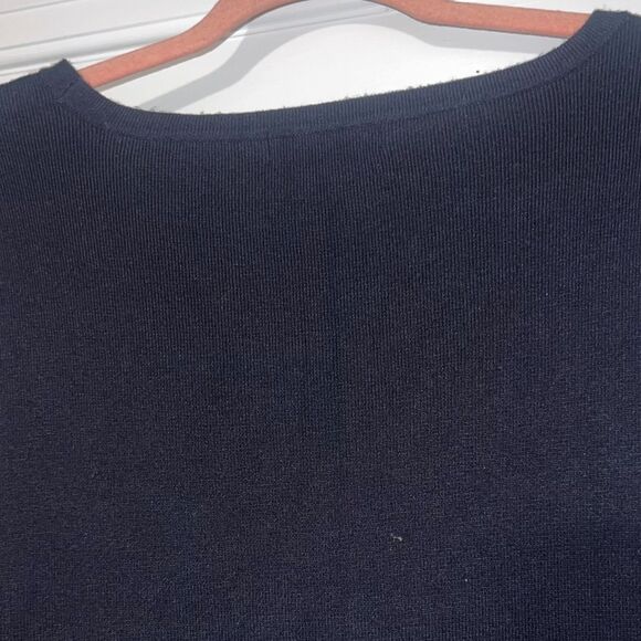 Liz Claiborne SLEEVELESS BLACK TOP SHELL Sz XL Soft Lightweight Stretch - Picture 5 of 7